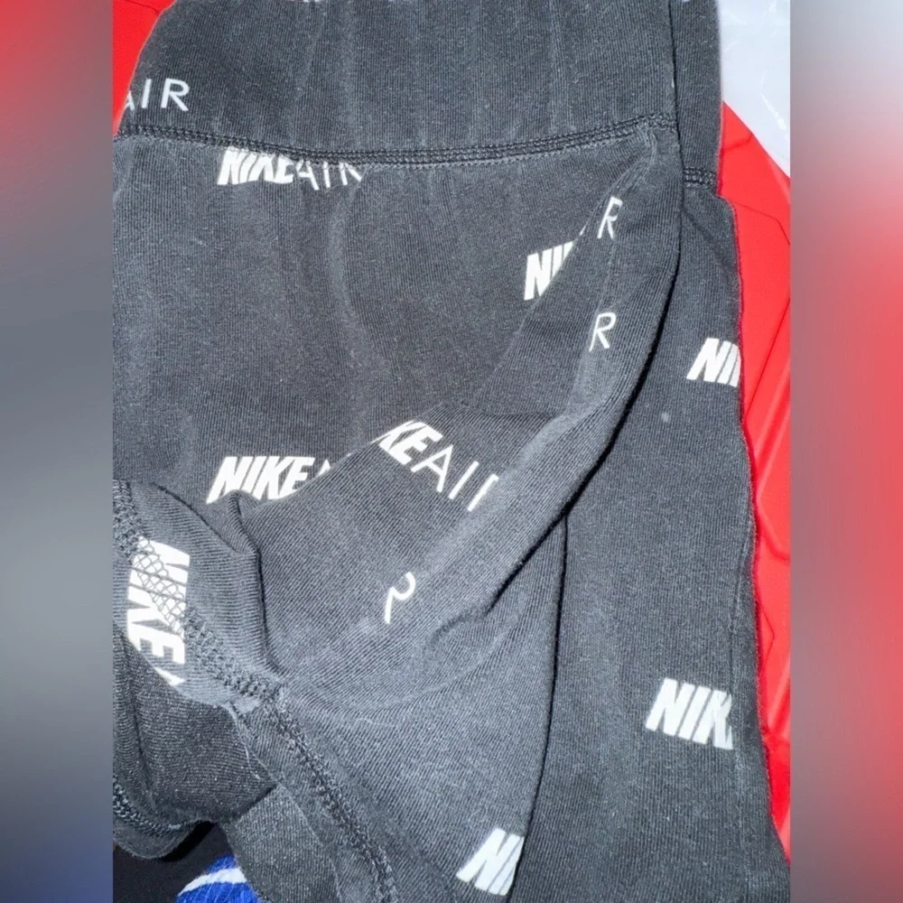 Nike Women's Black Logo Athletic Shorts, medium
